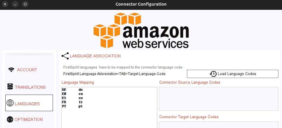 Languages Mapping