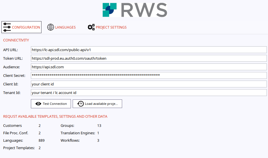 Account Configuration